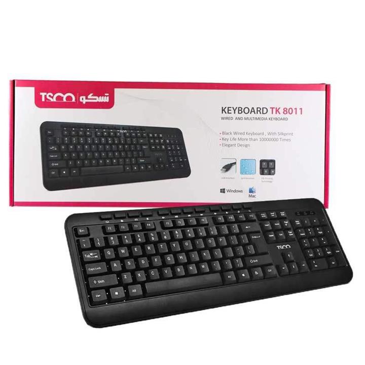 کیبورد تسکو مدل TK 8011 TSCO KEYBOARD TK 8011